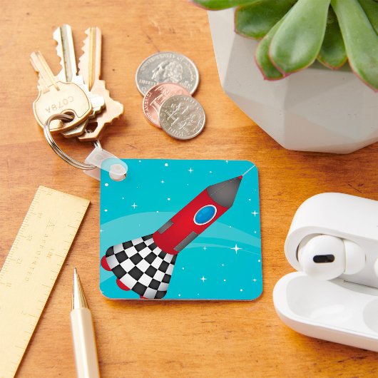 Porte-clés Rocket In Space Porte - clé