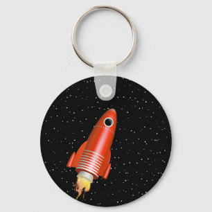 Porte-clés Rocket rouge