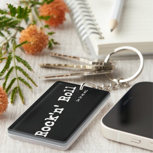 Porte-clés Rock'n'Roll Music (Devant droit)