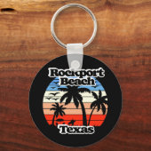 Porte-clés Rockport Beach Texas (Recto)