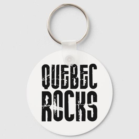 Porte-clés Rocks de Québec (Recto)