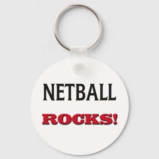 Porte-clés Rocks Netball (Recto)