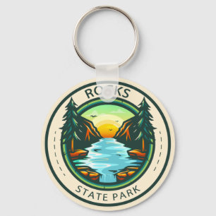 Porte-clés Rocks State Park Maryland Badge