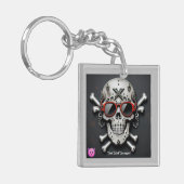 Porte-clés "Rockstar Attitude Graphic" (Devant gauche)