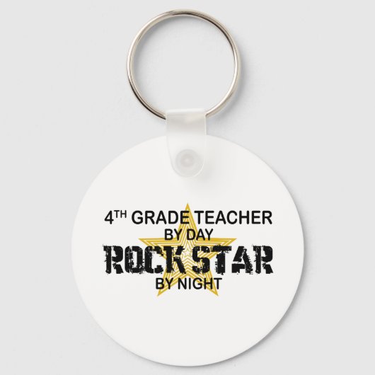 Porte-clés Rockstar par nuit - 4e année (Recto)