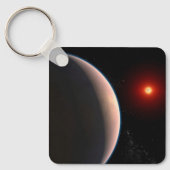 Porte-clés Rocky Exoplanet Gj 486 B Orbitant Une Étoile Naine (Recto)