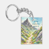 Porte-clés Rocky Mountain Path & Quote (Devant gauche)