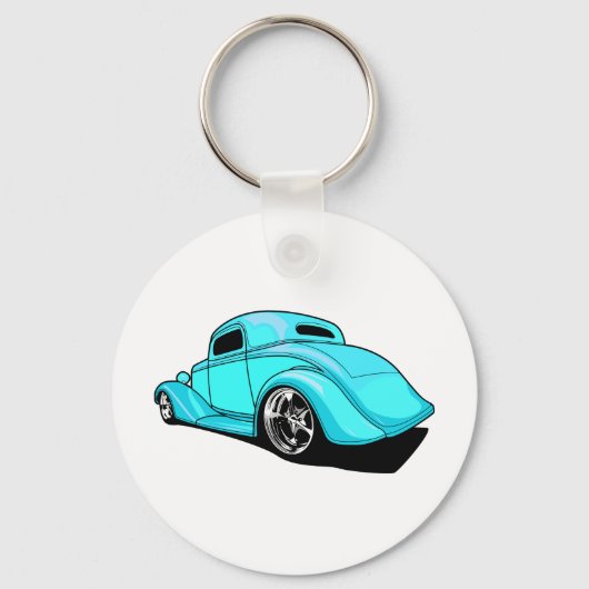 Porte-clés Rod Cyan (Recto)