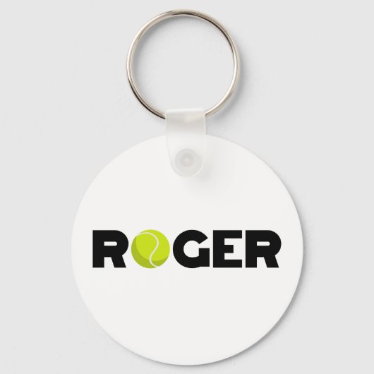 Porte-clés Roger Tennis (Recto)