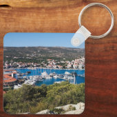 Porte-clés Rogoznica, Croatia | Dalmatia | Adriatic Sea (Verso)