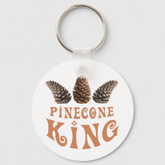 Porte-clés Roi de cône de pin (Recto)