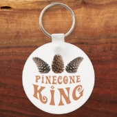 Porte-clés Roi de cône de pin (Recto)