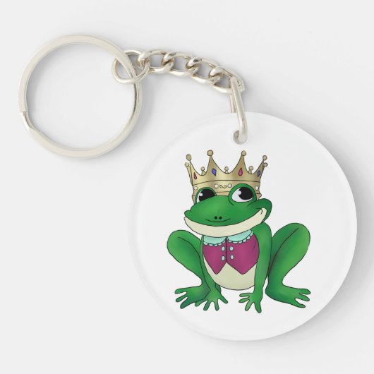Porte-clés Roi de grenouille (Devant)