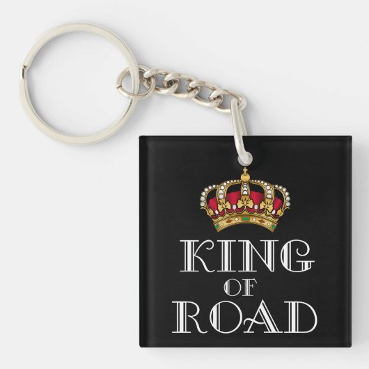 Porte-clés Roi de la route (Devant)