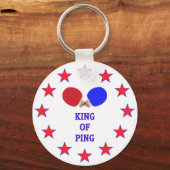 Porte-clés Roi de Ping Pong (Recto)