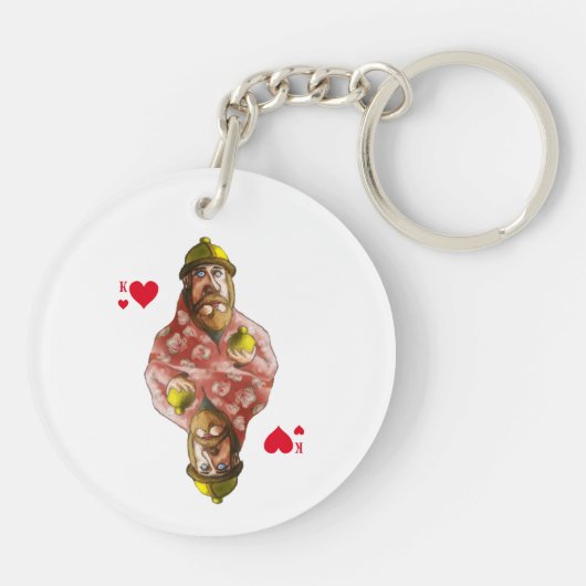 Porte-clés Roi des coeurs (Dos)