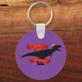 Porte-clés Roi des Dinosaures (Recto)