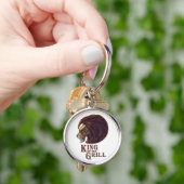 Porte-clés Roi du Grill (main)