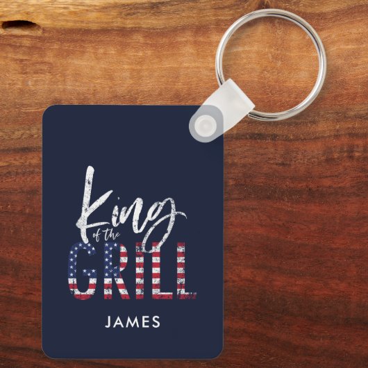 Porte-clés Roi du grill (Verso)