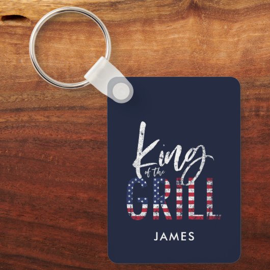 Porte-clés Roi du grill (Recto)