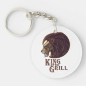 Porte-clés Roi du Grill (Devant)