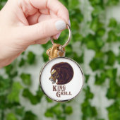 Porte-clés Roi du Grill (Main)
