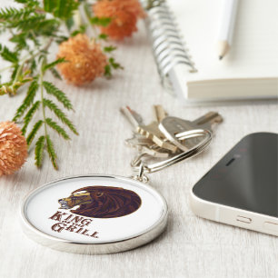 Porte-clés Roi du Grill