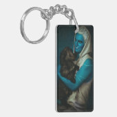 Porte-clés Roi du monde noir (Devant gauche)