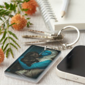 Porte-clés Roi du monde noir (Devant droit)