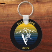 Porte-clés Roi snowboard (Recto)