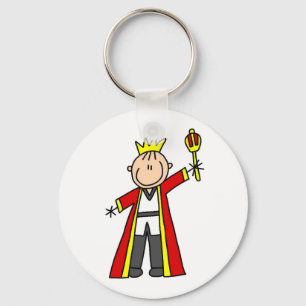 Porte-clés Roi Stick Figure
