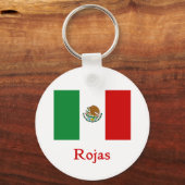 Porte-clés Rojas Mexican Flag (Recto)