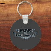 Porte-clés Roll Dodge - bleu (Recto)