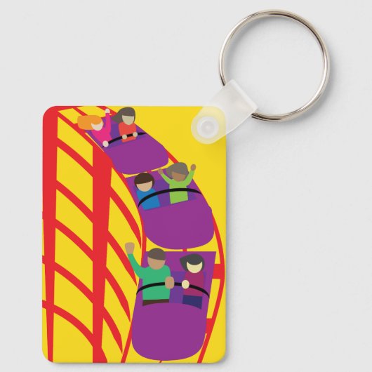 Porte-clés Roller Coaster Upclose (Verso)