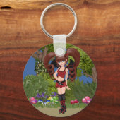 Porte-clés Roller Derby Anime Patinage de fée (Recto)