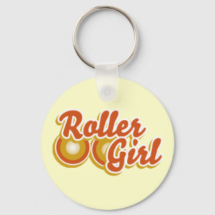 Porte-clés Roller Girl dans le Derby