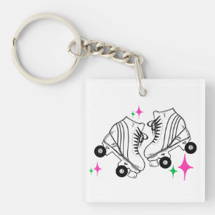 Porte-clés Roller Skates Derby Skating Roller Babe