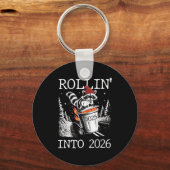 Porte-clés Rollin' Into 2026  (Recto)