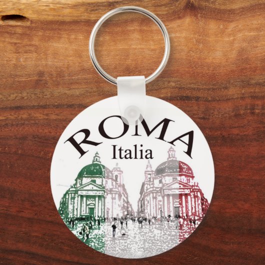 Porte-clés Roma bloquées (Recto)