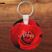 Porte-clés Romance Abbey Red Rose (Recto)