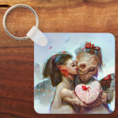 Porte-clés Romance Alien lunatique (Recto)