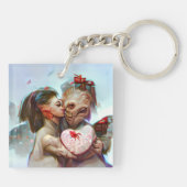Porte-clés Romance Alien lunatique (Dos)