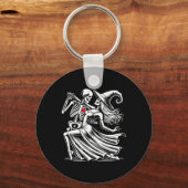 Porte-clés Romance Danse Avec Sorcière (Recto)