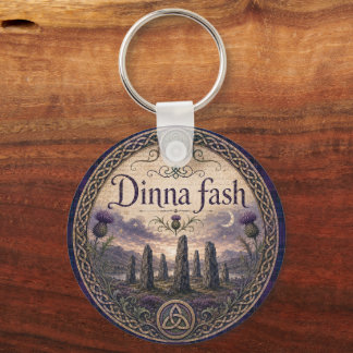 Porte-clés Romance écossais des Highlands Dinna Fash Sassenac