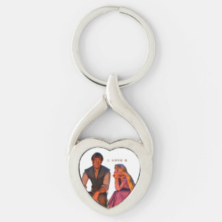 Porte-clés Romantic Heart Keychain – Perfect Love Gift for Co