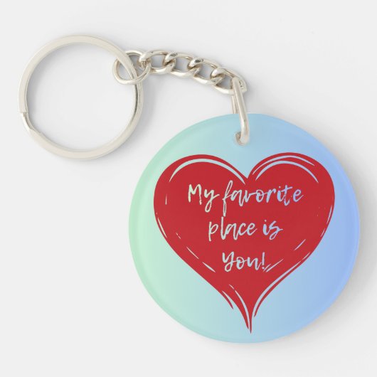 Porte-clés Romantic keychain  (Devant)