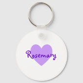 Porte-clés Romarin en violet (Recto)