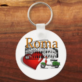 Porte-clés Rome in my Heart (Recto)