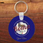Porte-clés Rome Italie Retro Colisée Vintage (Recto)