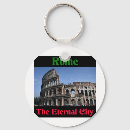 Porte-clés Rome La Ville Éternelle.. (Recto)